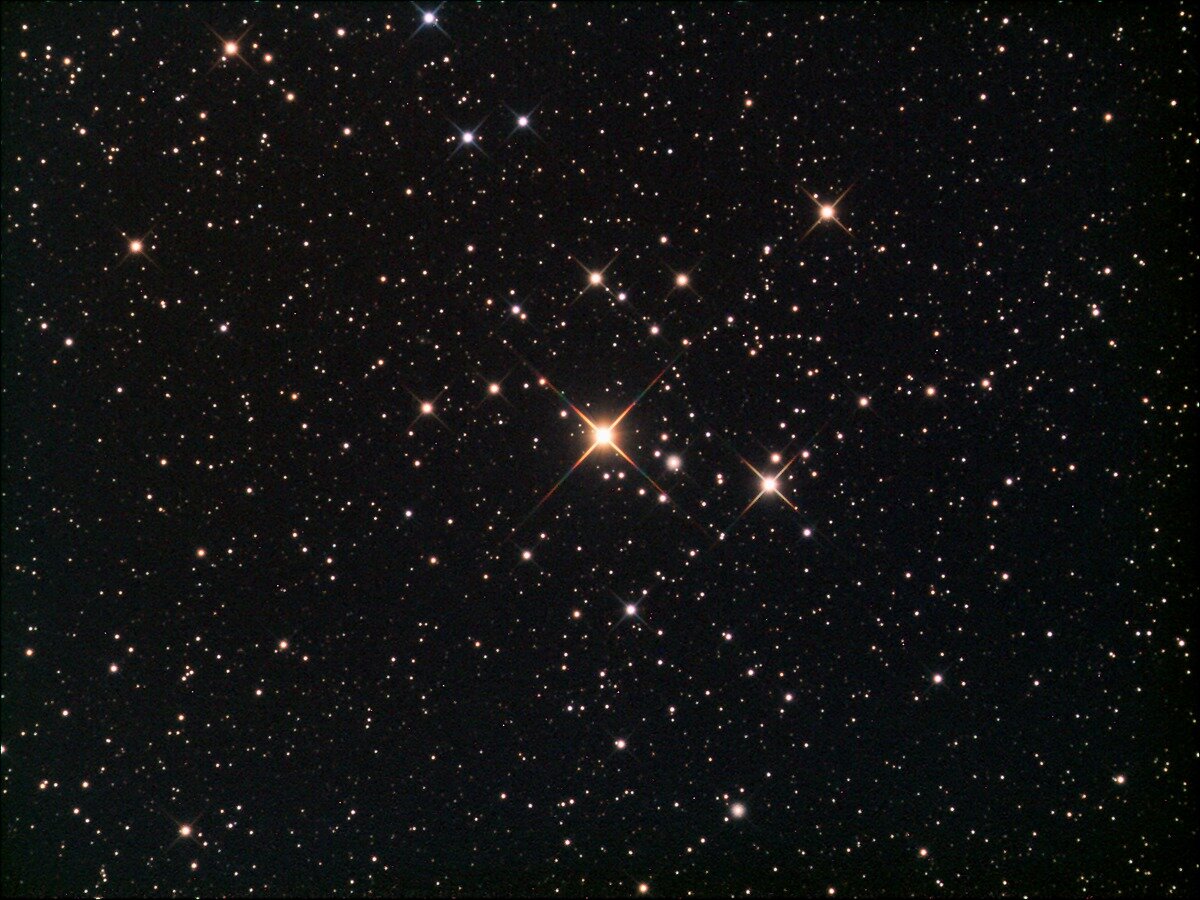 NGC 7686 Open Cl in Andromeda LRGB 1200x900