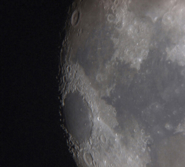 Mare Crisium & Mare Fecunditatis