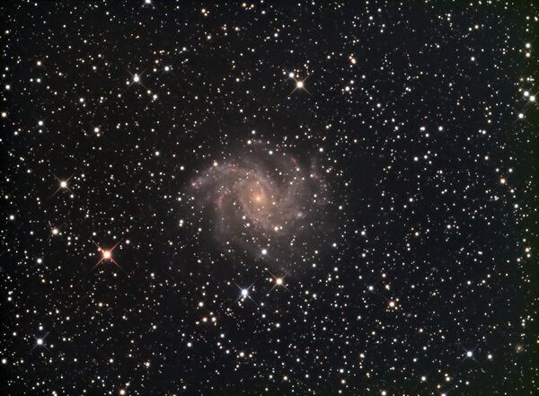 NGC 6946 - Galaxy in Cepheus LRGB 1200x900