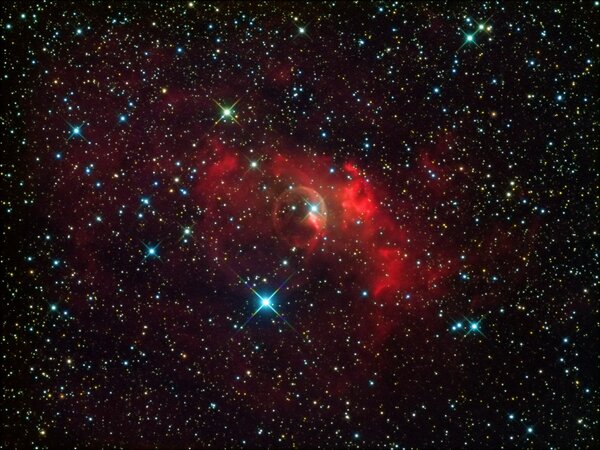 Περισσότερες πληροφορίες για το "NGC 7635 Bubble Nebula in Cas LRGB 1200x900"