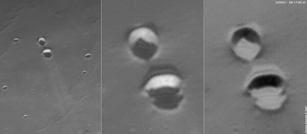 Περισσότερες πληροφορίες για το "Messier και craterlets, 31 Aug. 2007"