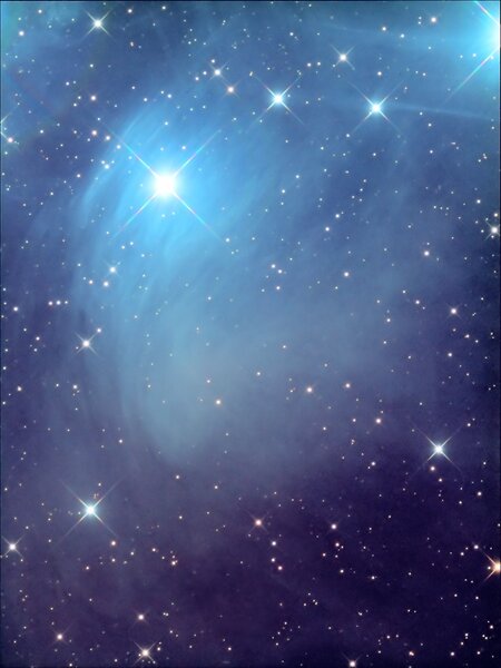 NGC 1435 - Merope (Reflection) Nebula in Taurus