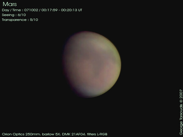 Άρης, 02 Οκτ. 2007