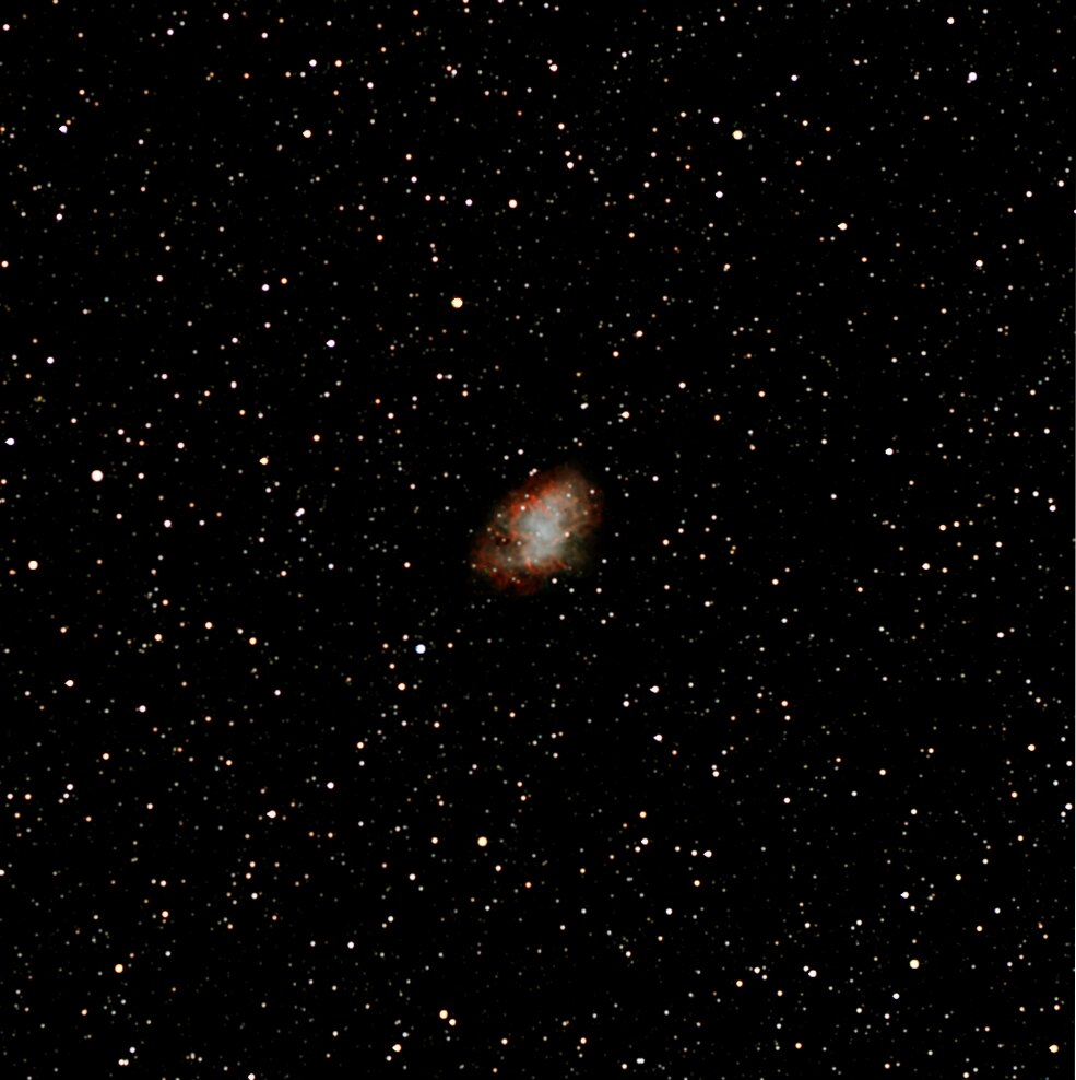 m1 (The Crab Nebula) first light