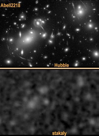Abell 2218 σμήνος γαλαξιών