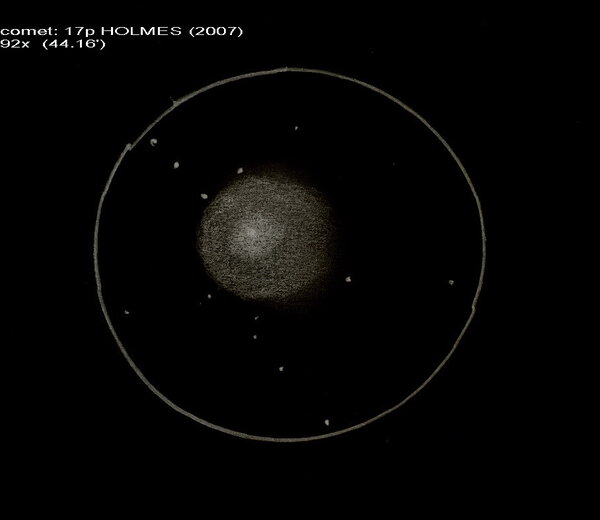 Περισσότερες πληροφορίες για το "comet 17p HOLMES"