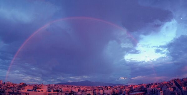 Ουράνιο τόξο.