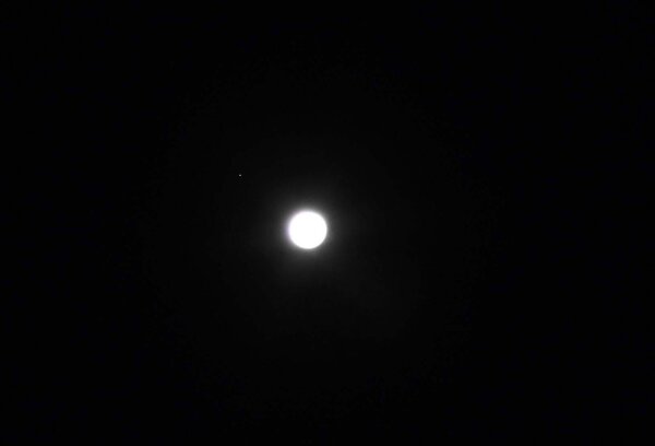 Moon - Mars Conjunction