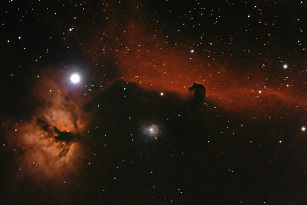 B33, IC434, NGC2023, NGC2024
