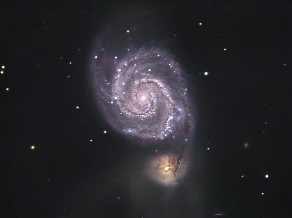 M 51 galaxy