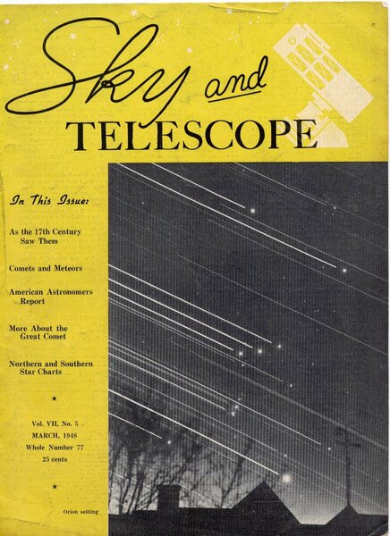 Sky & Telescope March 1948