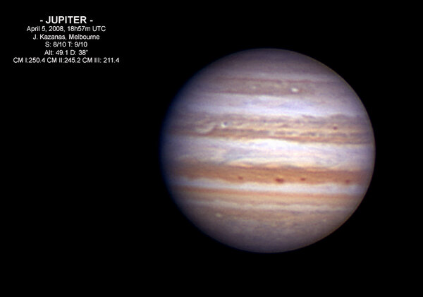 Περισσότερες πληροφορίες για το "Jupiter from Australia"