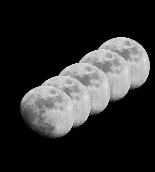 Moon in motion