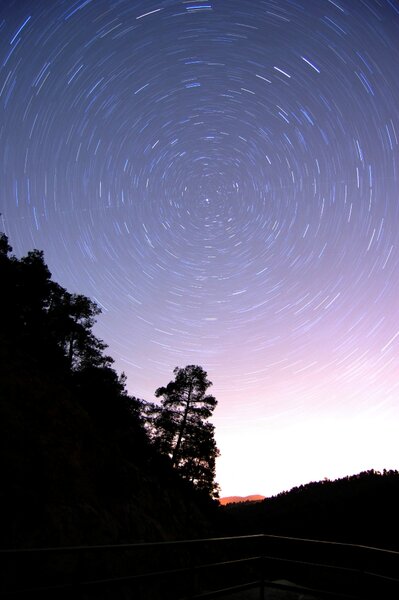 Startrails υδ. Ξυλιάτου