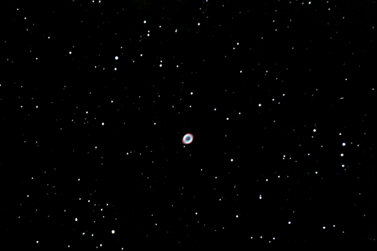 M57 Ring Nebula δευτερη προσπαθεια (Κιθαιρωνας 2-5-08)