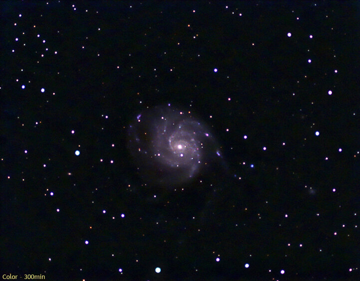 Galaxy M101 in Ursa Major (A' Part)