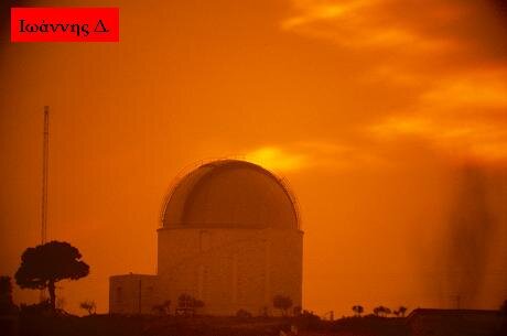 Αστεροσκοπείο Πεντέλης Ηλιοβασίλεμα