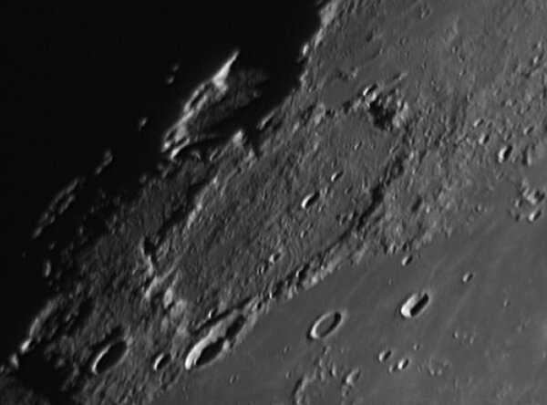 J Herschel crater