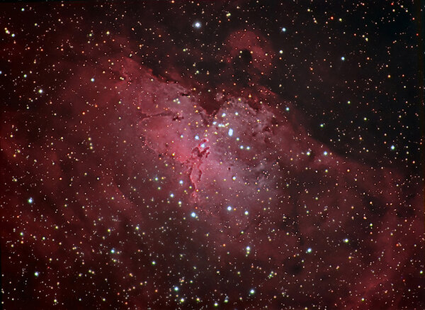 Eagle Nebula M16 in Serpens (Final)