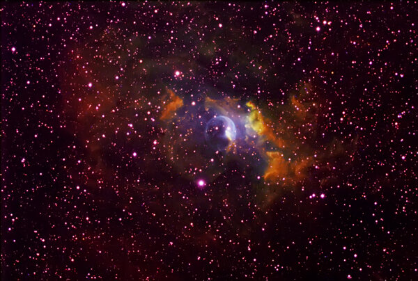 NGC 7635 narrowband