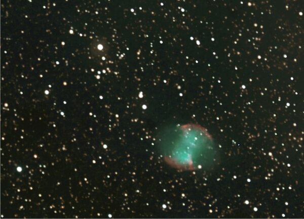 m27 the dumbbell nebula