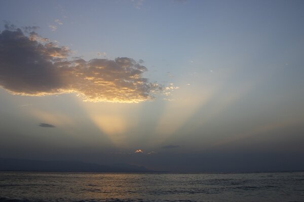 Crepuscular rays