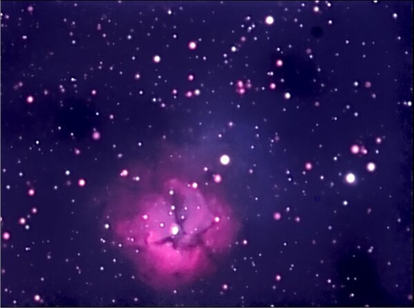 M20 the trifid nebula