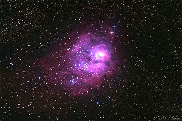 Lagoon Nebula Messier  (M8, NGC 6523)