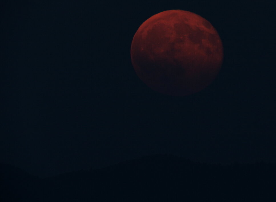 Ανατολή Σελήνης πάνω από τη Σκόπελο - 17.8.2008