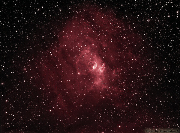 Bubble Nebula - NGC7635 in Cassiopeia (Ha Final)