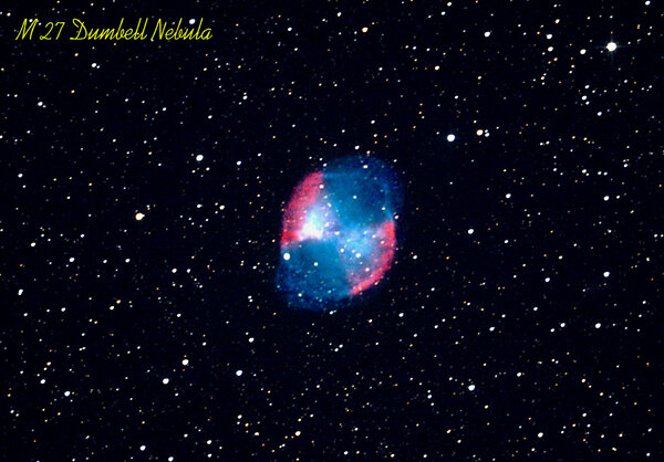 Μ27 Dumbell Nebula πρώτη και τελευταία..(με αυτό το setup)
