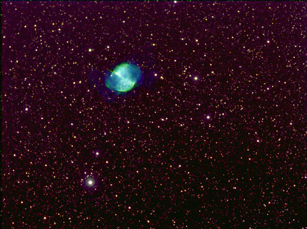 M27 Hubble pallete