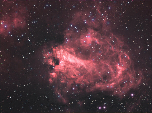 M 17 nebula