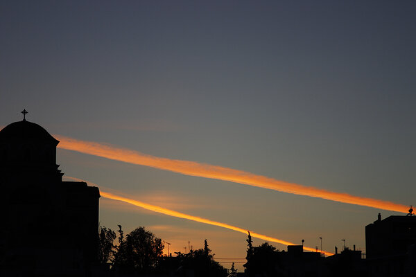 Sunset clouds