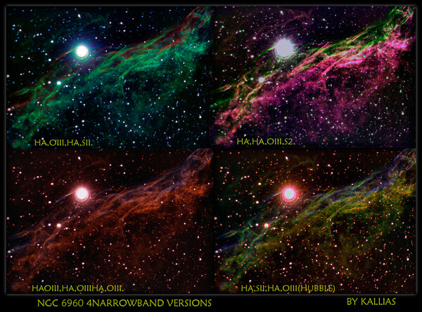 NGC69604 4 NARROWBAND VERSIONS