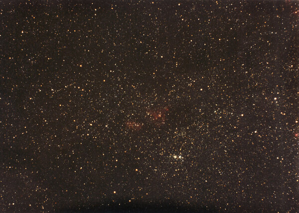 Double cluster-IC 1805-1848 klp