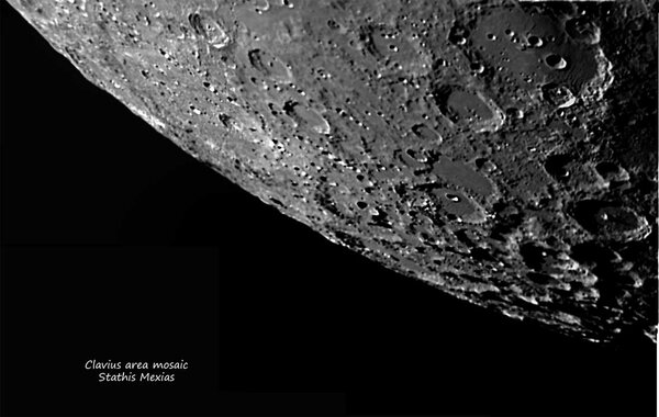 Clavius area mosaic