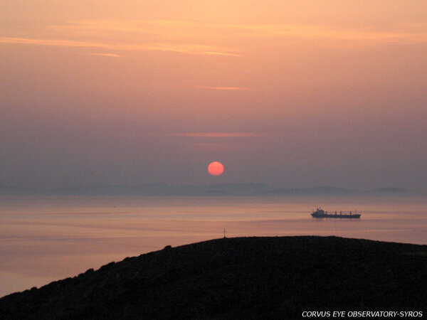 Ξημέρωμα στο.... Corvus Eye Observatory 2008