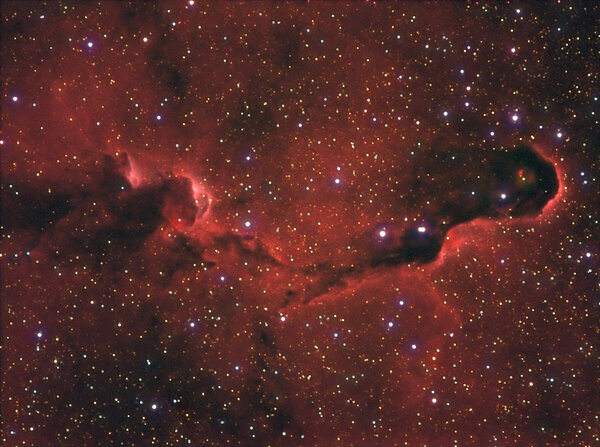 Περισσότερες πληροφορίες για το "Elephant Trunk nebula"