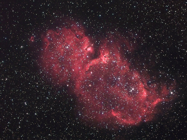 IC 1848 emision nebula