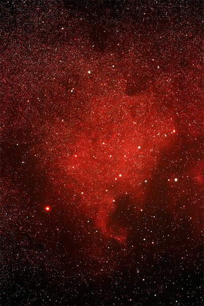 NGC 7000 - North America Nebula (re-processed)