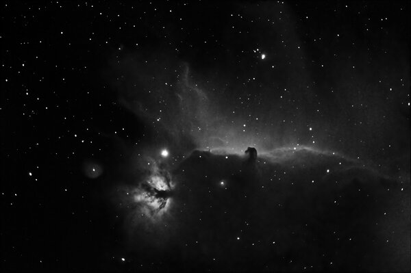ic434 - Horsehead nebula in Ηα