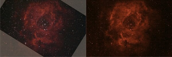 The Rosette Nebula και απο εμενα (30-11-08)
