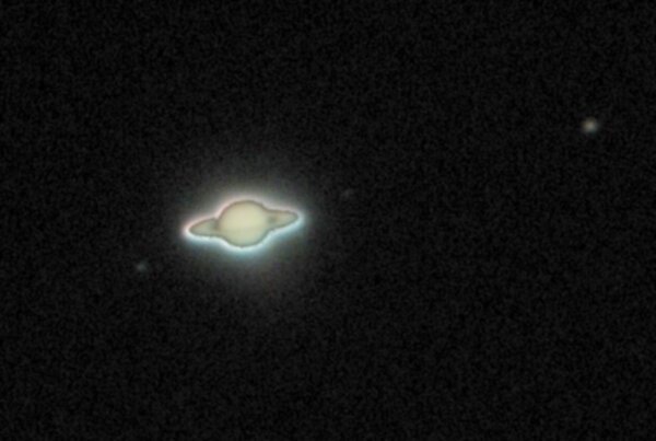 Saturn & moons, 16-4-2008
