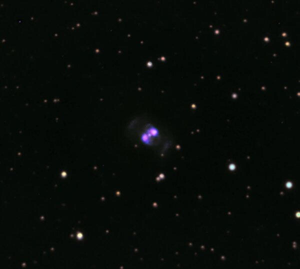 NGC 2371-2372(DUBLE BUBBLE NEBULA)