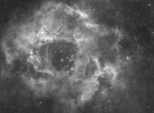 Rosette nebula. Τέσσερα frames mosaic