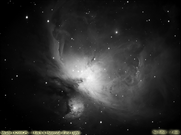 Νεφέλωμα του Ωρίωνα - Hyperstar System (First Light)