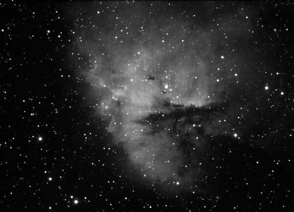 Ngc281 - The Pacman Nebula In Hα