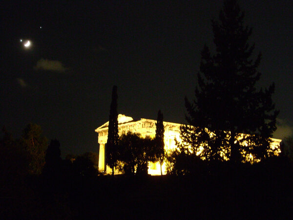 Conjunction of Venus, Moon & Jupiter