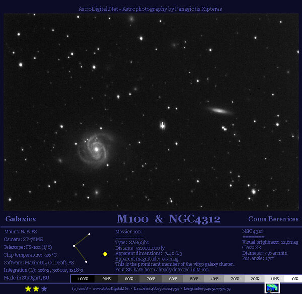 M100 in Virgo